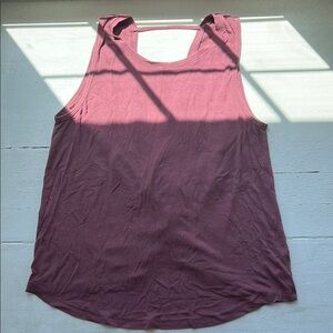 Athleta Pink Sleeveless Tank Top Relaxed Fit